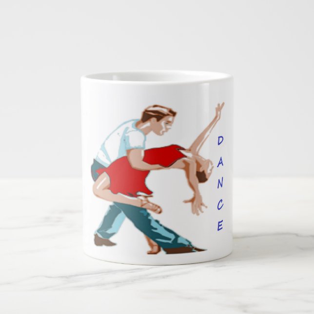 CANECA DE CAFÉ GRANDE DANÇA (Frente)