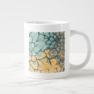 Caneca De Café Grande Dança I Dahlia