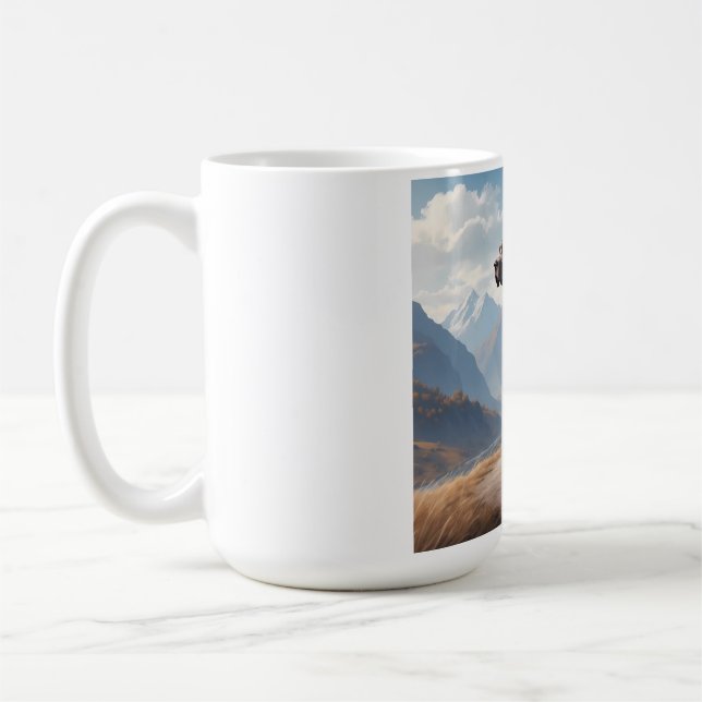 Caneca De Café Grande Dane Elegante Coffee Mug (Esquerda)