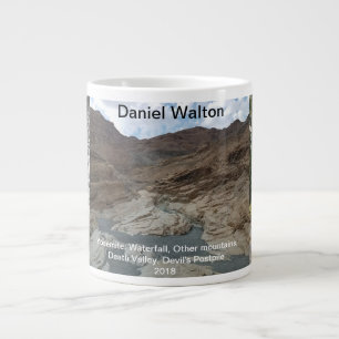 Caneca De Café Grande Daniel Walton Yosemite: Cascata, Outras Montanhas