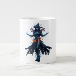 Caneca De Café Grande Dark Sorceress Urban Fantasy Mug