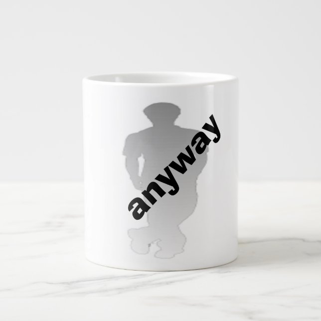 CANECA DE CAFÉ GRANDE DE QUALQUER MANEIRA (Frente)