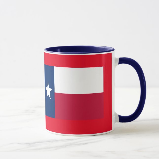 Caneca de café grande de Texas* TX (Direita)
