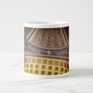 Caneca De Café Grande Decoração. A Biblioteca do Congresso. EUA