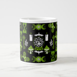 Caneca De Café Grande Decoração estética Witchcore