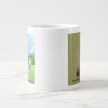 Deixe seus sonhos crescerem | Mug Inspiracional.
