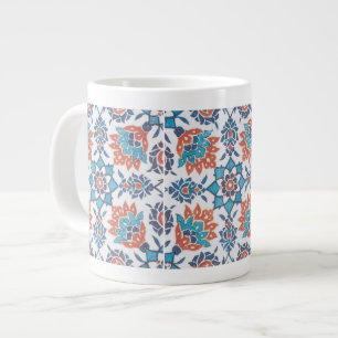 Caneca De Café Grande Delft Blue Cornflower Art