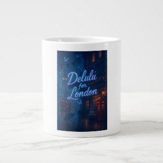 Caneca De Café Grande Delulu para Londres