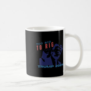Caneca De Café Grande Demais Para Arranjar Uma Posição Patriótica