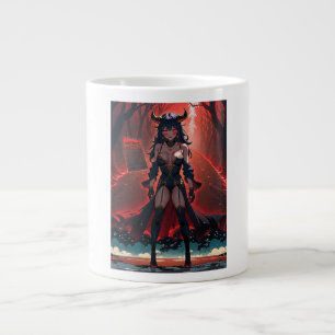 Caneca De Café Grande Demonstrações com Contato em Cruzarias, Anime Demo