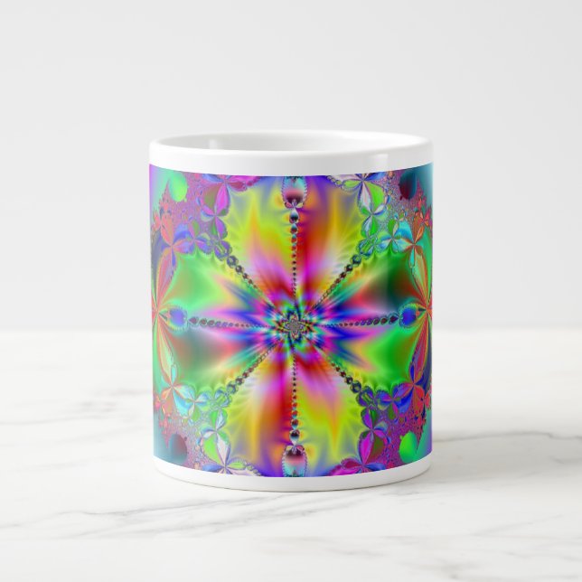 Caneca De Café Grande Dentro da ventoinha (Frente)