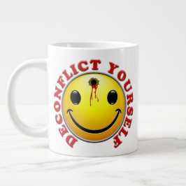 Caneca De Café Grande Desconecte-se 15oz Mug