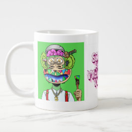 Caneca De Café Grande Desculpe, Rei Ape não agir estranho