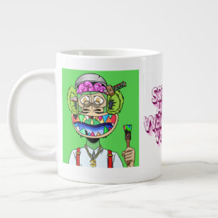 Caneca De Café Grande Desculpe, Rei Ape não agir estranho