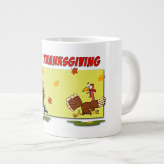 Caneca De Café Grande Desenho animado brilhante e divertido de Ação de G