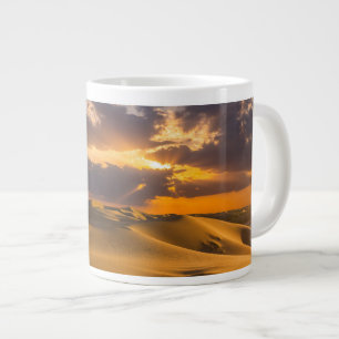 Caneca De Café Grande Desertos Paisagem das dunas de areia