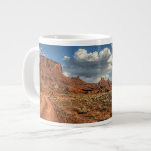 Caneca De Café Grande Desertos Professor Valley Near Moab, Utah