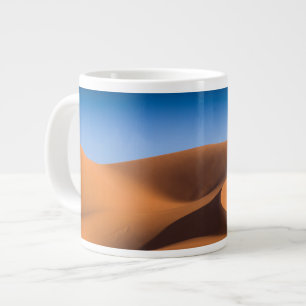 Caneca De Café Grande Desertos Sand Dunes Perto de Illizi, Sul da Argé