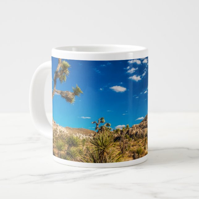Caneca De Café Grande Deserts | Joshua Tree National Park (Frente Esquerda)