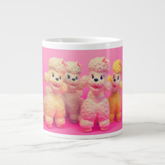 Caneca De Café Grande Desfile de Poodle