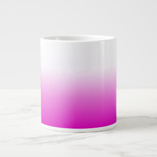 Caneca De Café Grande Design-60416 de Fundo de Gradiente Ombr Rosa
