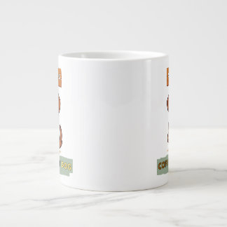 Caneca De Café Grande Design de Café com Cachorro –Tudo o que Eu Preciso