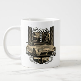 Caneca De Café Grande Design de Vetor de Carro Moderno