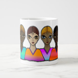 Caneca De Café Grande Design feminino