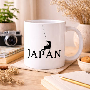 Caneca De Café Grande Design Minimalista de Cordada no Japão