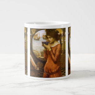 Caneca De Café Grande Destino por JW Waterhouse, Vintage Victorian Art