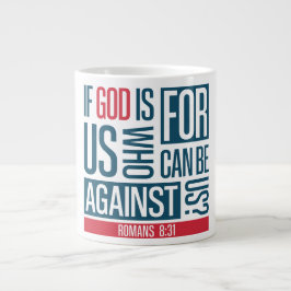 Caneca De Café Grande Deus por nós