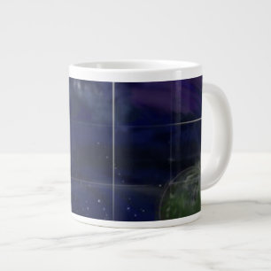 Caneca De Café Grande Dia 4 da Gênesis: Estrelas 2014