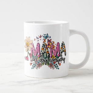 Caneca De Café Grande Dia de as mães
