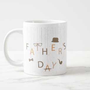Caneca De Café Grande Dia de os pais Jumbo Mug