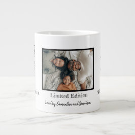 Caneca De Café Grande Dia de os pais Vintage Limited Edition Ano Foto Gi