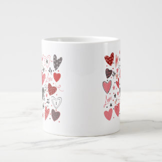 Caneca De Café Grande Dia dos Namorados