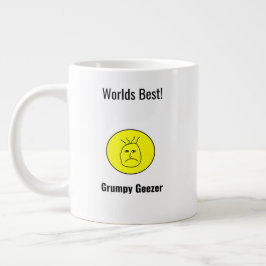 Caneca De Café Grande Dia dos Pais Grumpy Geezer