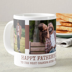 Caneca De Café Grande Dia dos Pais Melhor Avô de Todos os Tempos 3 Foto