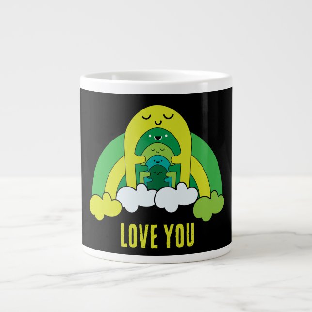 Caneca De Café Grande Dia Mundial da Saúde Mental (Frente)