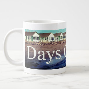 Caneca De Café Grande Dias Cottages Mug Panorâmica