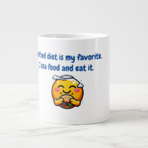 DIET MUG ENGRAÇADO E CORTE