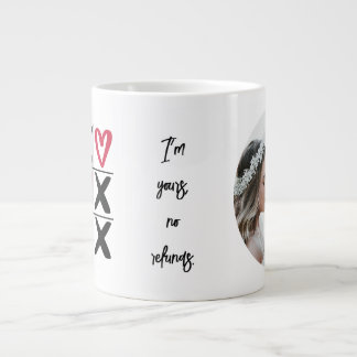 Caneca De Café Grande Diga "Eu Amo Você" com Dia de os namorados Persona