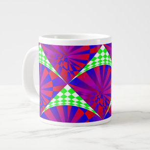 Caneca De Café Grande Dimensões dobradas por Kenneth Yoncich