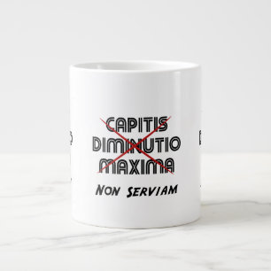 Caneca De Café Grande diminuição da capacidade máxima não servidora