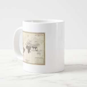 Caneca De Café Grande Distribuição geográfica da vegetação