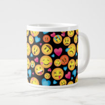 Diversão Emoji Impressão Mug , presente de Excelen