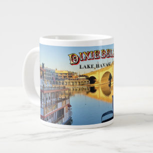 Caneca De Café Grande Dixie Belle Paddle Wheeler Barco de Itinerância