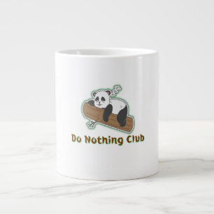 Caneca De Café Grande Do Not Club Panda