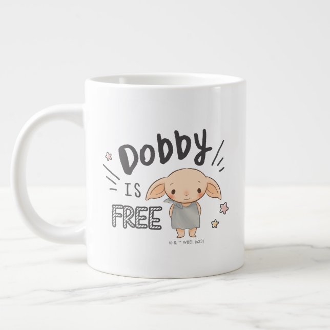 Caneca De Café Grande Dobby Is Free (Esquerda)