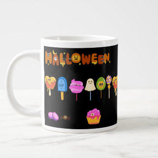 Caneca De Café Grande doces de halloween